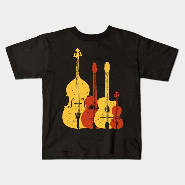 Gypsy Jazz Kids T-Shirt by Daniel Cash Guitar